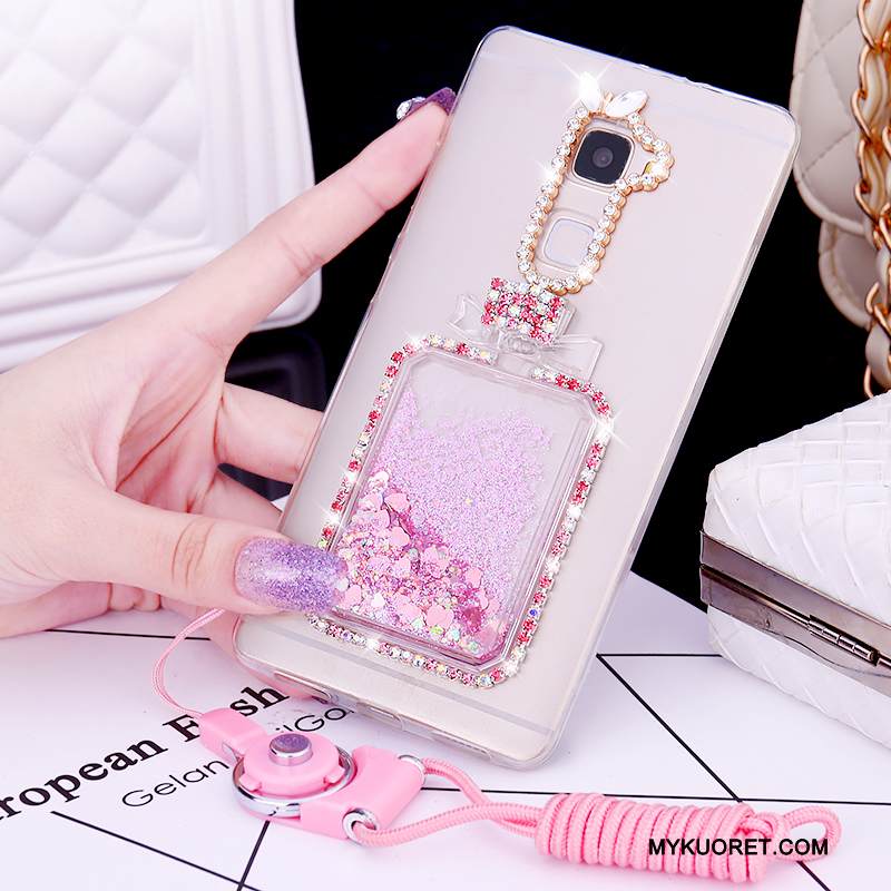 Kuori Huawei Mate S Pehmeä Neste Juoksuhiekka Ripustettavat Koristeet, Kotelo Huawei Mate S Silikoni Trendi Puhelimen Kuoret