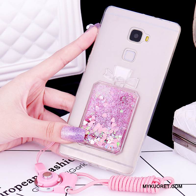 Kuori Huawei Mate S Pehmeä Neste Juoksuhiekka Ripustettavat Koristeet, Kotelo Huawei Mate S Silikoni Trendi Puhelimen Kuoret