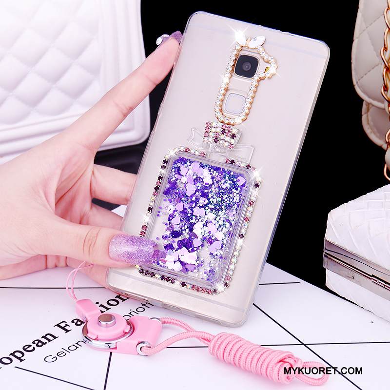 Kuori Huawei Mate S Pehmeä Neste Juoksuhiekka Ripustettavat Koristeet, Kotelo Huawei Mate S Silikoni Trendi Puhelimen Kuoret