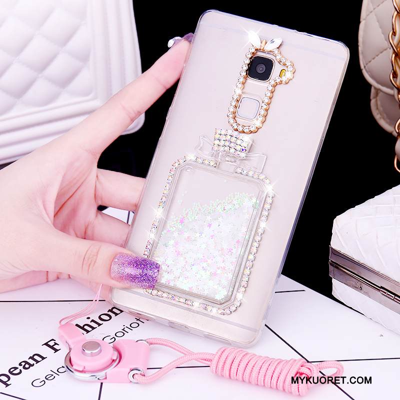 Kuori Huawei Mate S Pehmeä Neste Juoksuhiekka Ripustettavat Koristeet, Kotelo Huawei Mate S Silikoni Trendi Puhelimen Kuoret