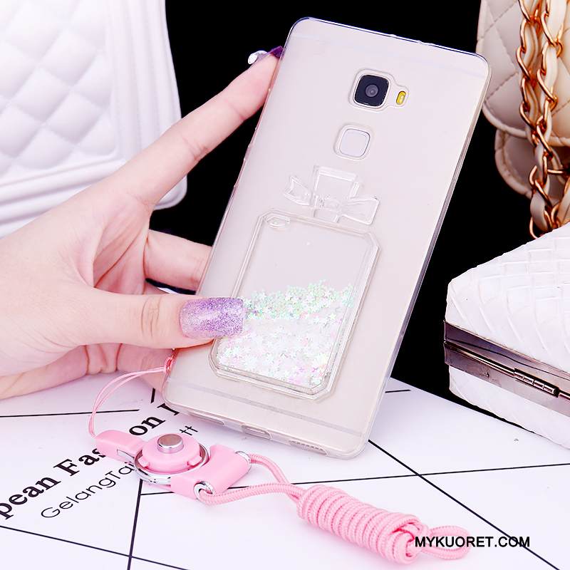 Kuori Huawei Mate S Pehmeä Neste Juoksuhiekka Ripustettavat Koristeet, Kotelo Huawei Mate S Silikoni Trendi Puhelimen Kuoret