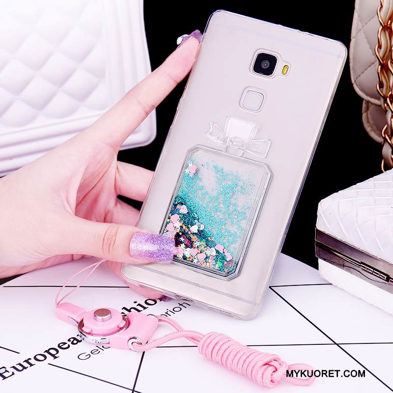 Kuori Huawei Mate S Pehmeä Neste Juoksuhiekka Ripustettavat Koristeet, Kotelo Huawei Mate S Silikoni Trendi Puhelimen Kuoret