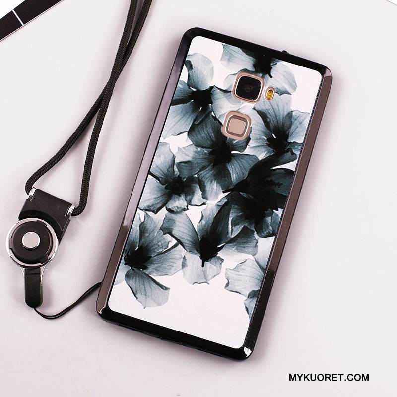 Kuori Huawei Mate S Pehmeä Neste Puhelimen Kuoret Ripustettavat Koristeet, Kotelo Huawei Mate S Suojaus Valkoinen