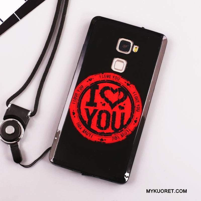 Kuori Huawei Mate S Pehmeä Neste Puhelimen Kuoret Ripustettavat Koristeet, Kotelo Huawei Mate S Suojaus Valkoinen