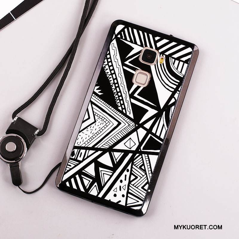 Kuori Huawei Mate S Pehmeä Neste Puhelimen Kuoret Ripustettavat Koristeet, Kotelo Huawei Mate S Suojaus Valkoinen