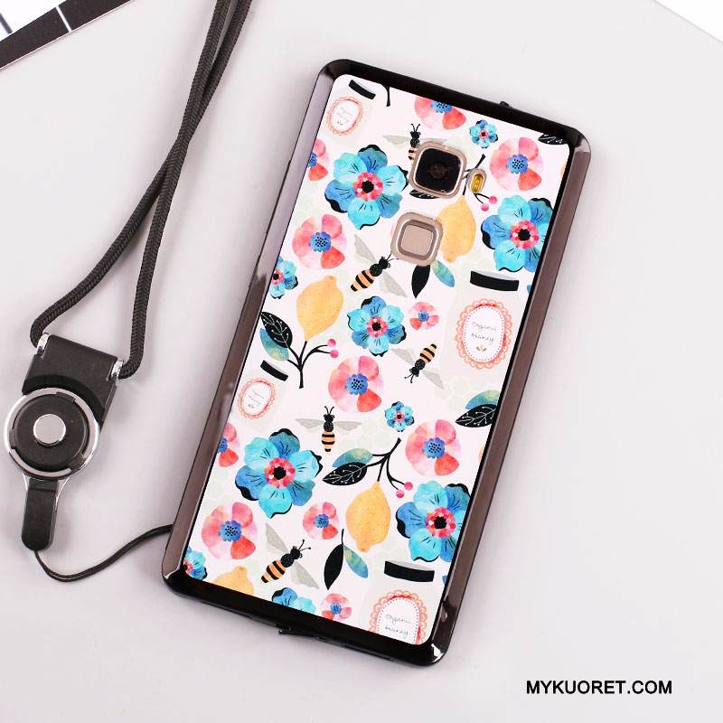 Kuori Huawei Mate S Pehmeä Neste Puhelimen Kuoret Ripustettavat Koristeet, Kotelo Huawei Mate S Suojaus Valkoinen