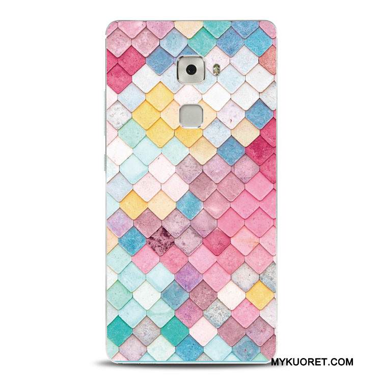 Kuori Huawei Mate S Silikoni Nuoret Kukka, Kotelo Huawei Mate S Pehmeä Neste Persoonallisuus Puhelimen Kuoret