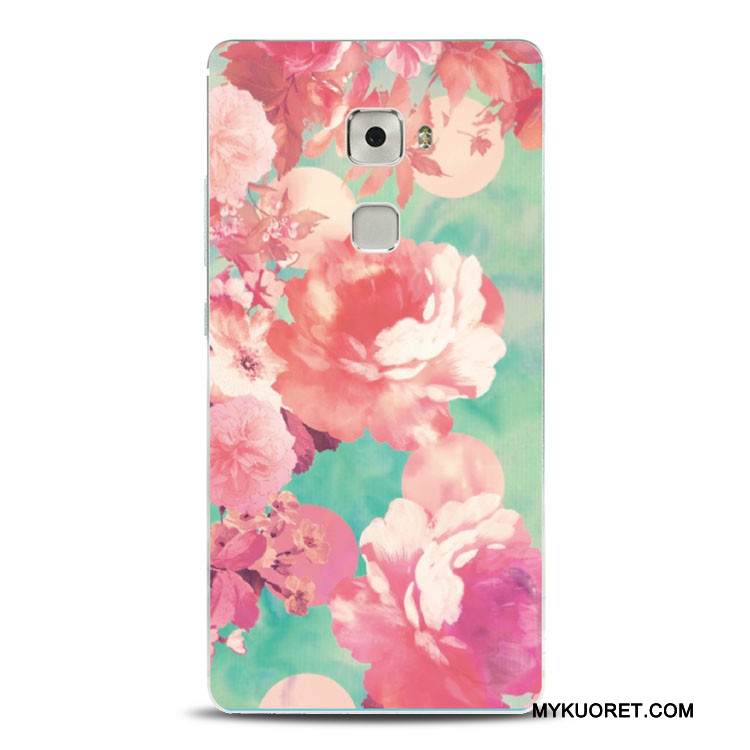 Kuori Huawei Mate S Silikoni Nuoret Kukka, Kotelo Huawei Mate S Pehmeä Neste Persoonallisuus Puhelimen Kuoret