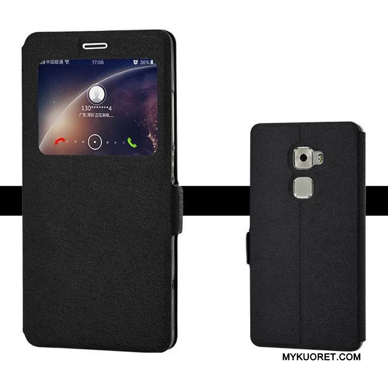 Kuori Huawei Mate S Suojaus Jauhe Puhelimen Kuoret, Kotelo Huawei Mate S Nahka Trendi Murtumaton