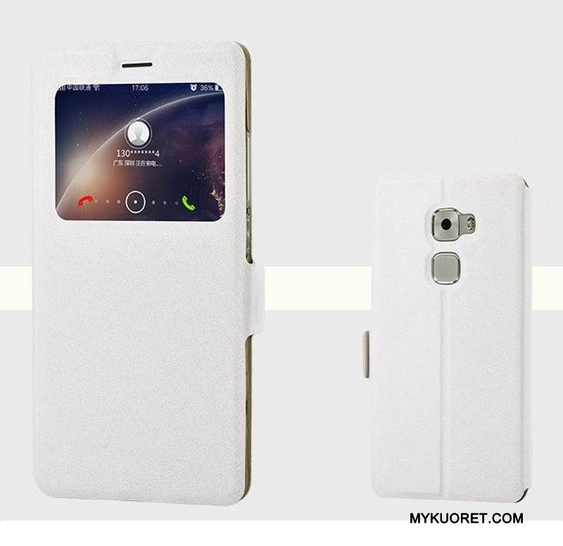 Kuori Huawei Mate S Suojaus Jauhe Puhelimen Kuoret, Kotelo Huawei Mate S Nahka Trendi Murtumaton