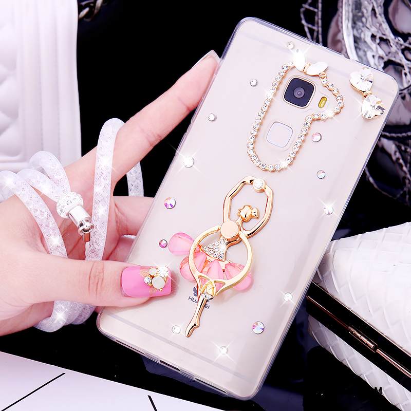 Kuori Huawei Mate S Suojaus Murtumaton Puhelimen Kuoret, Kotelo Huawei Mate S Pehmeä Neste Trendi Kulta