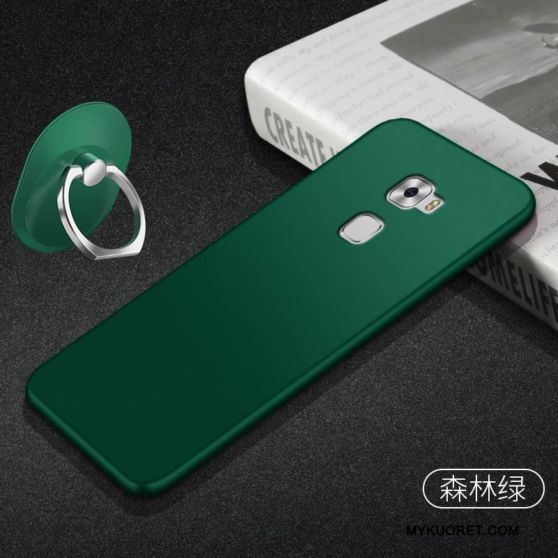 Kuori Huawei Mate S Suojaus Yksinkertainen Murtumaton, Kotelo Huawei Mate S Laukut Pesty Suede Punainen