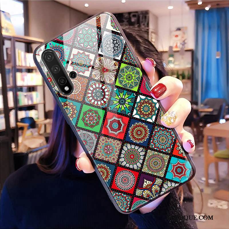 Kuori Huawei Nova 5t Laukut Net Red Vihreä, Kotelo Huawei Nova 5t Tila Persoonallisuus Kulta