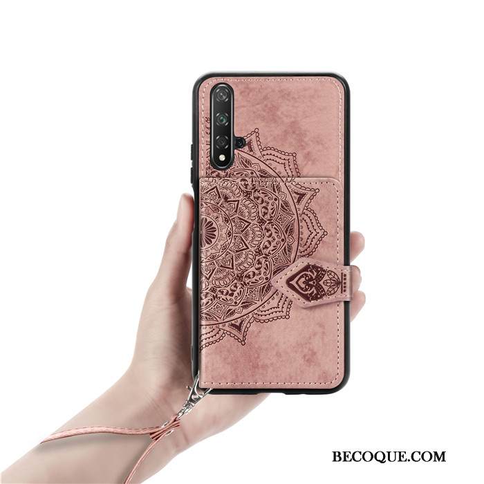 Kuori Huawei Nova 5t Laukut Puhelimen Kuoret Ripustettavat Koristeet, Kotelo Huawei Nova 5t Kukkakuvio Kortti