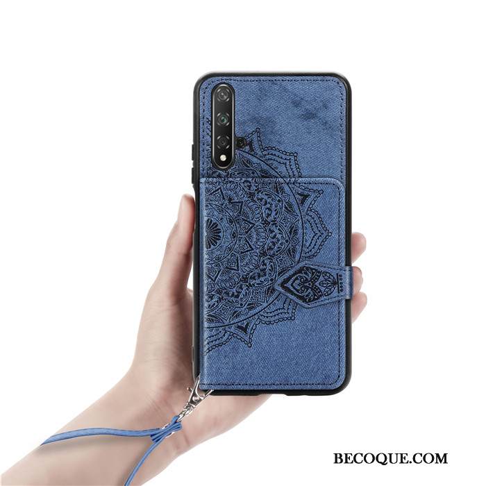Kuori Huawei Nova 5t Laukut Puhelimen Kuoret Ripustettavat Koristeet, Kotelo Huawei Nova 5t Kukkakuvio Kortti