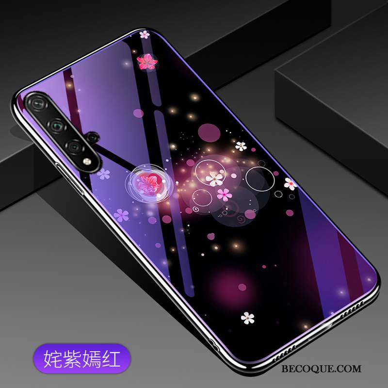Kuori Huawei Nova 5t Laukut Trendi Violetti, Kotelo Huawei Nova 5t Tila Puhelimen Kuoret Sininen