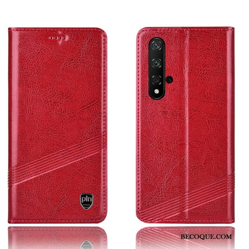 Kuori Huawei Nova 5t Nahka Puhelimen Kuoret, Kotelo Huawei Nova 5t Suojaus