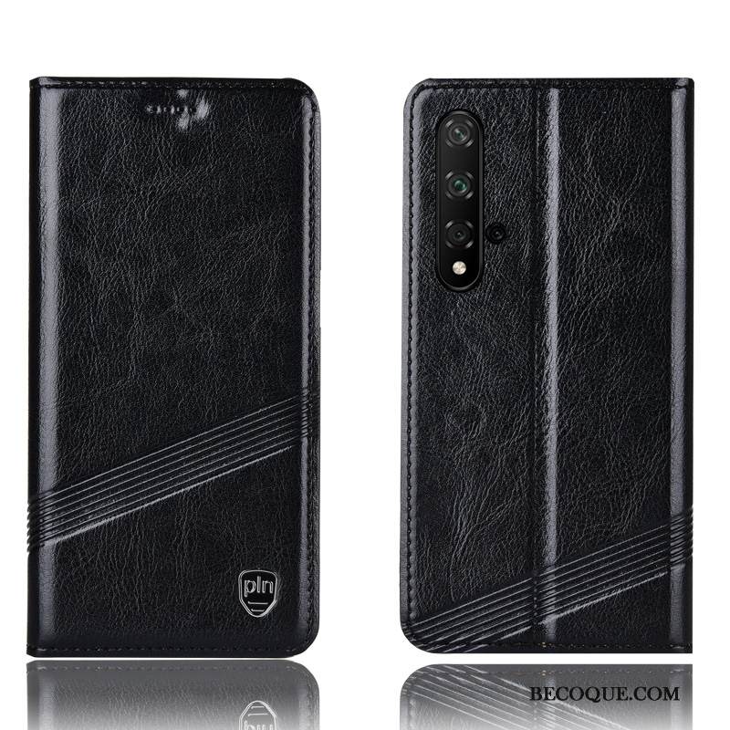 Kuori Huawei Nova 5t Nahka Puhelimen Kuoret, Kotelo Huawei Nova 5t Suojaus