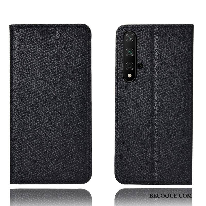 Kuori Huawei Nova 5t Nahka Punainen Kukkakuvio, Kotelo Huawei Nova 5t Laukut Puhelimen Kuoret