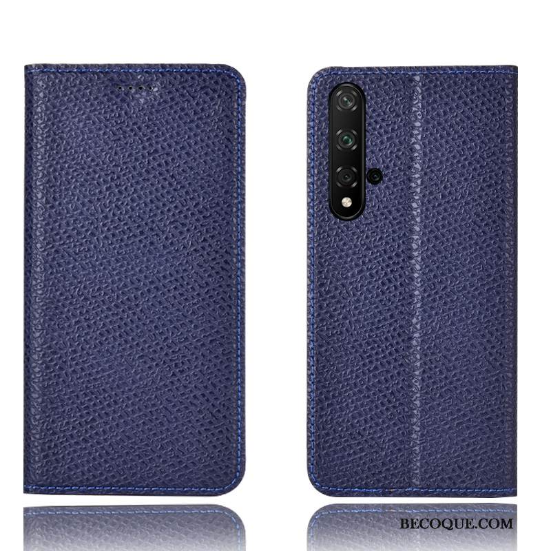 Kuori Huawei Nova 5t Nahka Punainen Kukkakuvio, Kotelo Huawei Nova 5t Laukut Puhelimen Kuoret