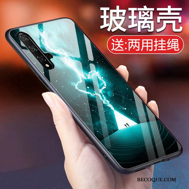 Kuori Huawei Nova 5t Pehmeä Neste Karkaisu Vaalean, Kotelo Huawei Nova 5t Suojaus Murtumaton Puhelimen Kuoret