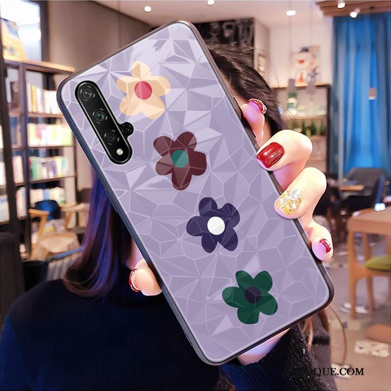 Kuori Huawei Nova 5t Puhelimen Kuoret Kukkakuvio, Kotelo Huawei Nova 5t Pieni Ulotteinen