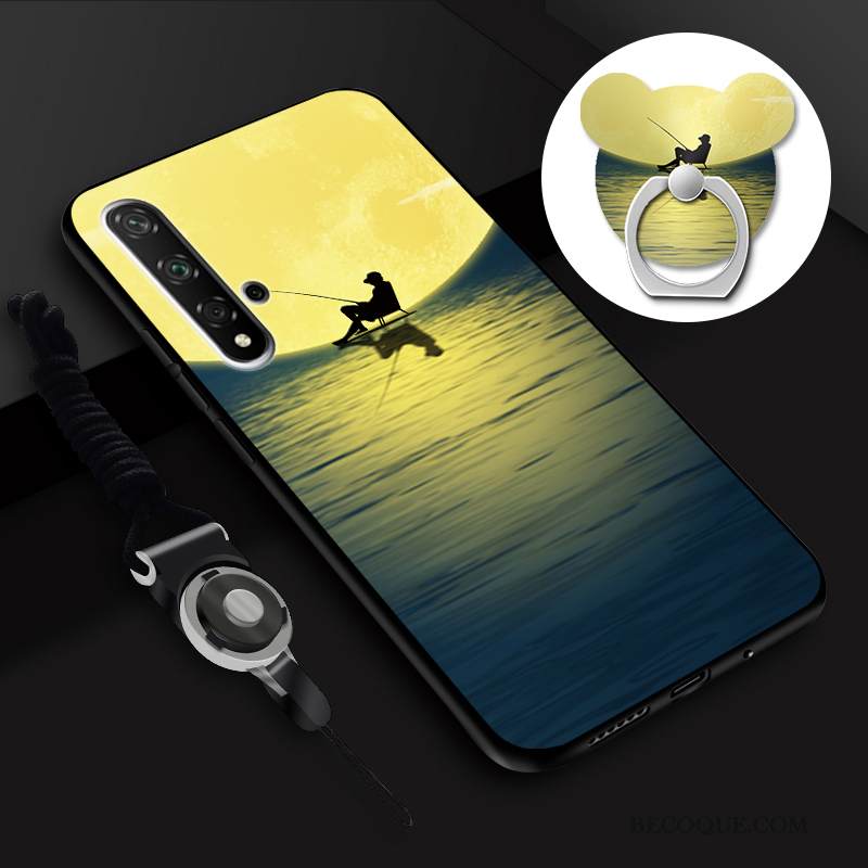 Kuori Huawei Nova 5t Silikoni Puhelimen Kuoret Sininen, Kotelo Huawei Nova 5t Suojaus