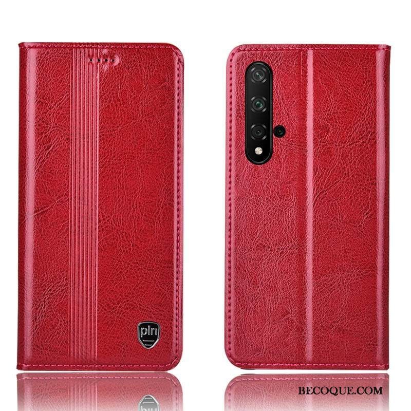 Kuori Huawei Nova 5t Suojaus Musta Murtumaton, Kotelo Huawei Nova 5t Nahka Puhelimen Kuoret