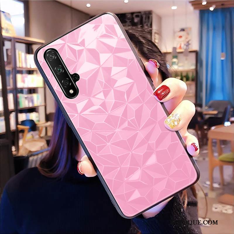 Kuori Huawei Nova 5t Timantti Puhelimen Kuoret, Kotelo Huawei Nova 5t Kukkakuvio Net Red
