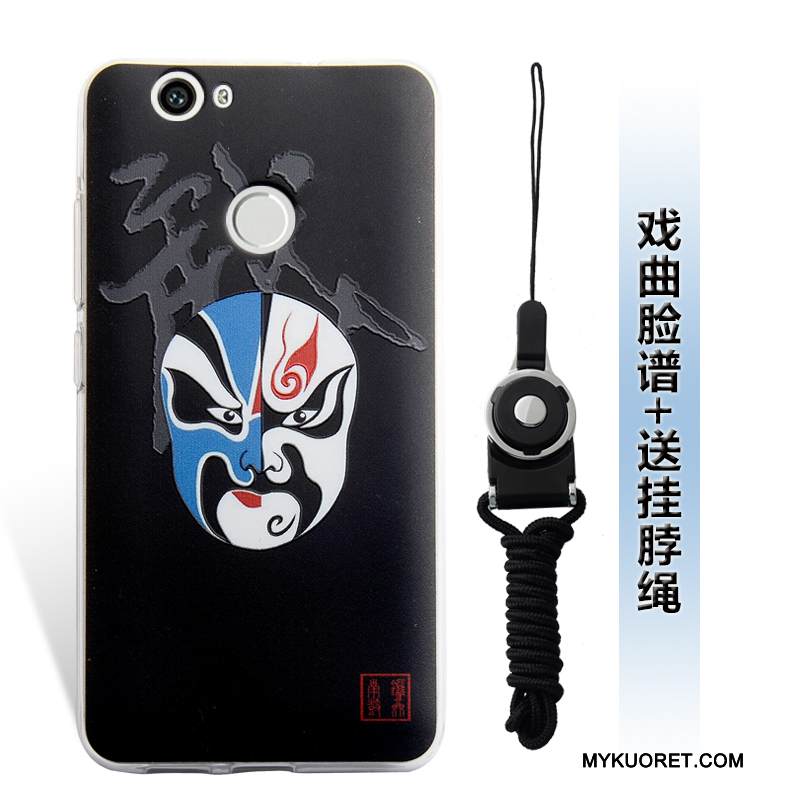 Kuori Huawei Nova Kohokuviointi Puhelimen Kuoret Jauhe, Kotelo Huawei Nova Ripustettavat Koristeet Pieni