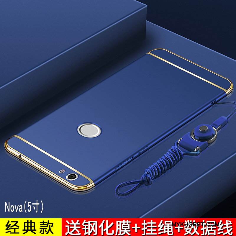 Kuori Huawei Nova Laukut Puhelimen Kuoret Pesty Suede, Kotelo Huawei Nova Suojaus Murtumaton Kulta