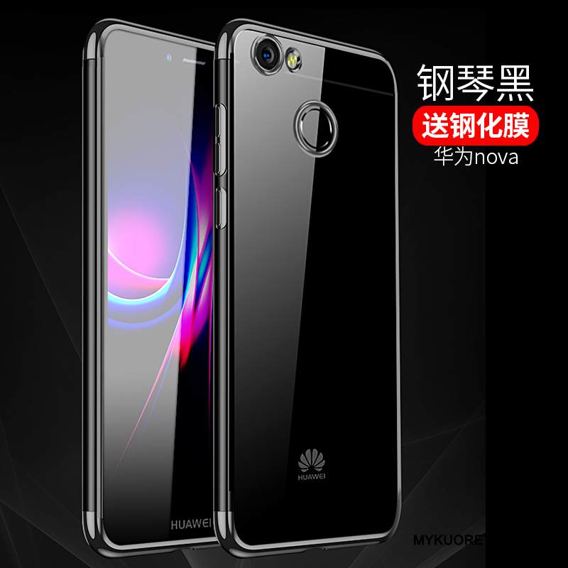 Kuori Huawei Nova Laukut Puhelimen Kuoret Sininen, Kotelo Huawei Nova Pehmeä Neste Murtumaton Persoonallisuus