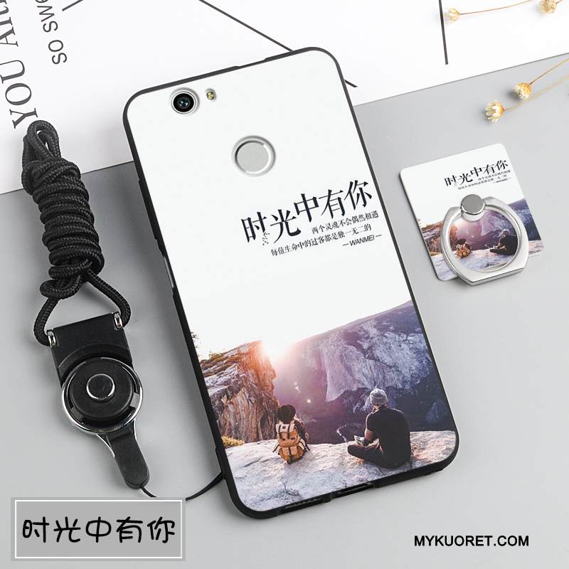 Kuori Huawei Nova Laukut Valkoinen Murtumaton, Kotelo Huawei Nova Pehmeä Neste Trendi Ripustettavat Koristeet