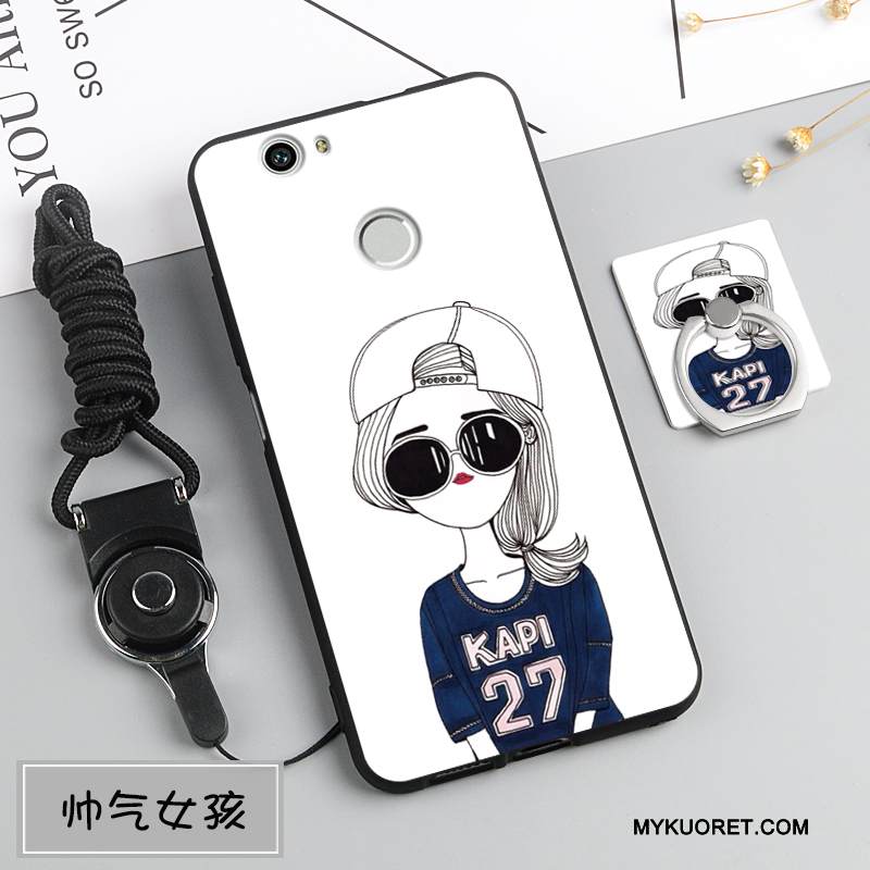 Kuori Huawei Nova Laukut Valkoinen Murtumaton, Kotelo Huawei Nova Pehmeä Neste Trendi Ripustettavat Koristeet
