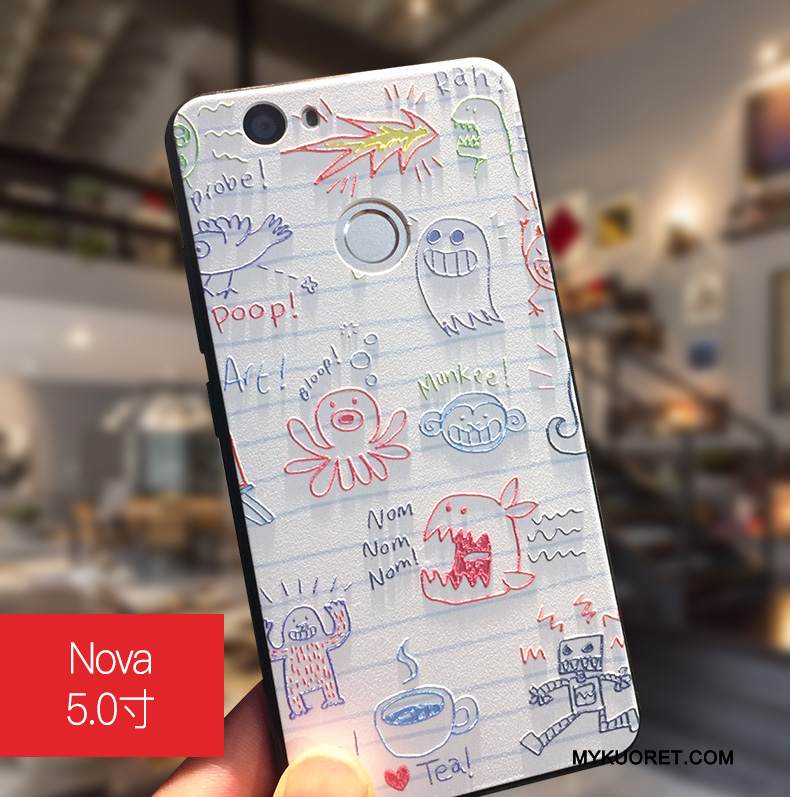 Kuori Huawei Nova Luova Ripustettavat Koristeet Nuoret, Kotelo Huawei Nova Monivärinen Trendi Puhelimen Kuoret