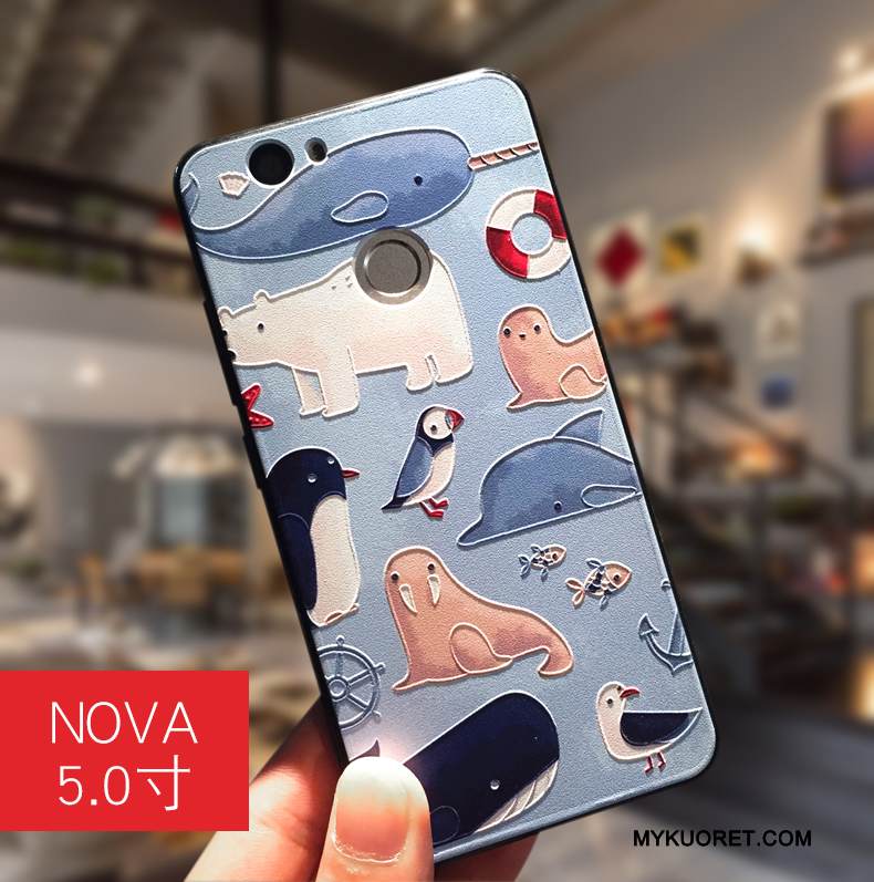 Kuori Huawei Nova Luova Ripustettavat Koristeet Nuoret, Kotelo Huawei Nova Monivärinen Trendi Puhelimen Kuoret