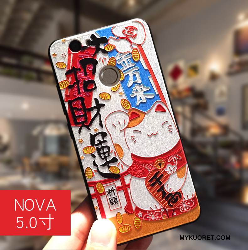 Kuori Huawei Nova Luova Ripustettavat Koristeet Nuoret, Kotelo Huawei Nova Monivärinen Trendi Puhelimen Kuoret