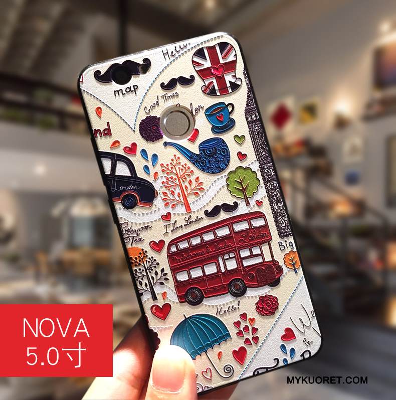 Kuori Huawei Nova Luova Ripustettavat Koristeet Nuoret, Kotelo Huawei Nova Monivärinen Trendi Puhelimen Kuoret