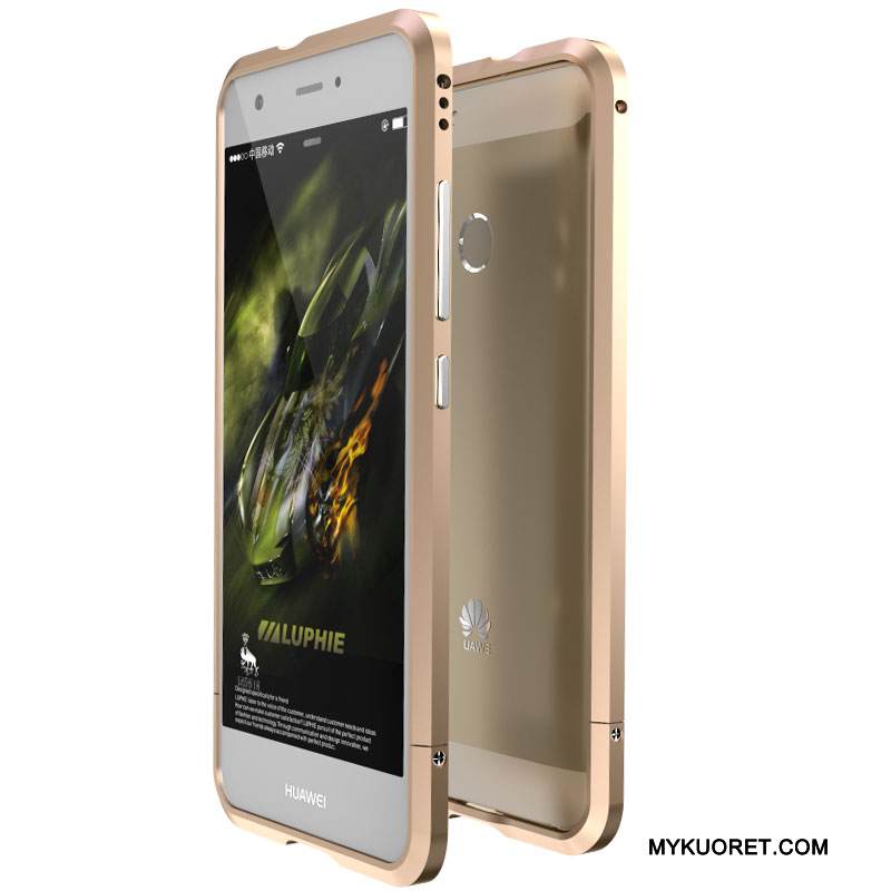 Kuori Huawei Nova Metalli Kehys Jauhe, Kotelo Huawei Nova Suojaus Puhelimen Kuoret Murtumaton