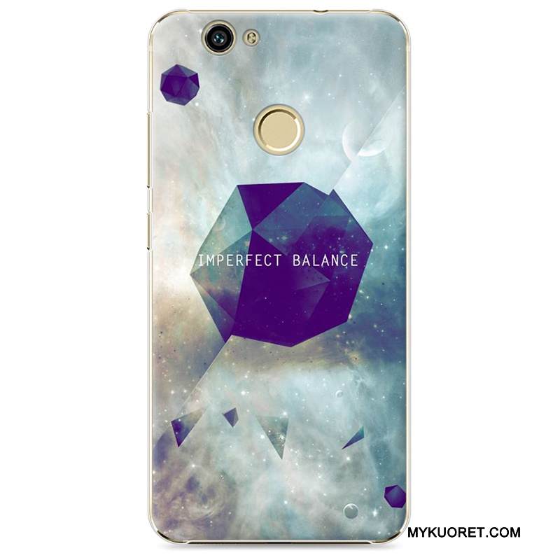 Kuori Huawei Nova Monivärinen Murtumaton Läpinäkyvä, Kotelo Huawei Nova Suojaus Trendi Kova