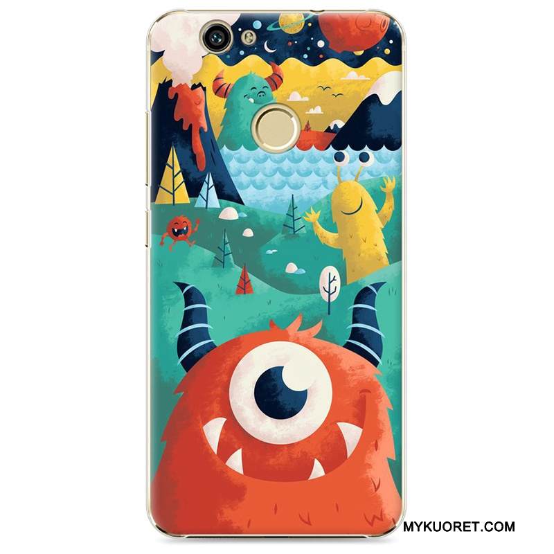 Kuori Huawei Nova Monivärinen Murtumaton Läpinäkyvä, Kotelo Huawei Nova Suojaus Trendi Kova