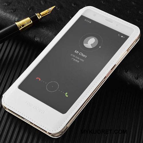 Kuori Huawei Nova Nahka Murtumaton Puhelimen Kuoret, Kotelo Huawei Nova Kuoret Kulta