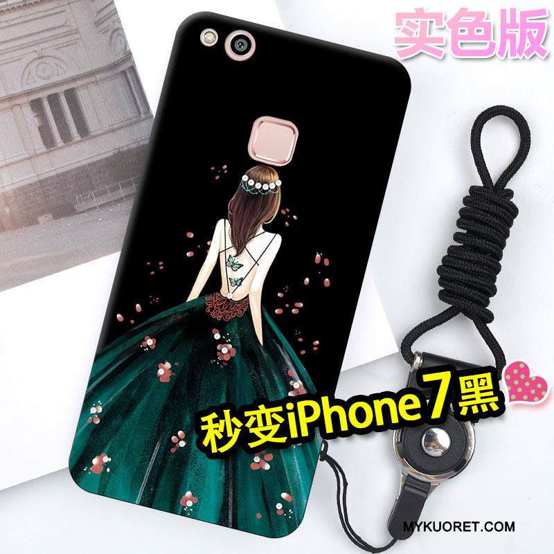 Kuori Huawei Nova Pehmeä Neste Puhelimen Kuoret Läpinäkyvä, Kotelo Huawei Nova Silikoni Ripustettavat Koristeet Punainen