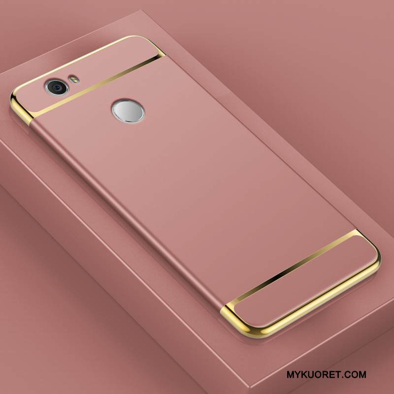 Kuori Huawei Nova Pesty Suede Puhelimen Kuoret, Kotelo Huawei Nova Kova Punainen