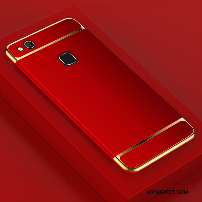 Kuori Huawei Nova Pesty Suede Puhelimen Kuoret, Kotelo Huawei Nova Kova Punainen