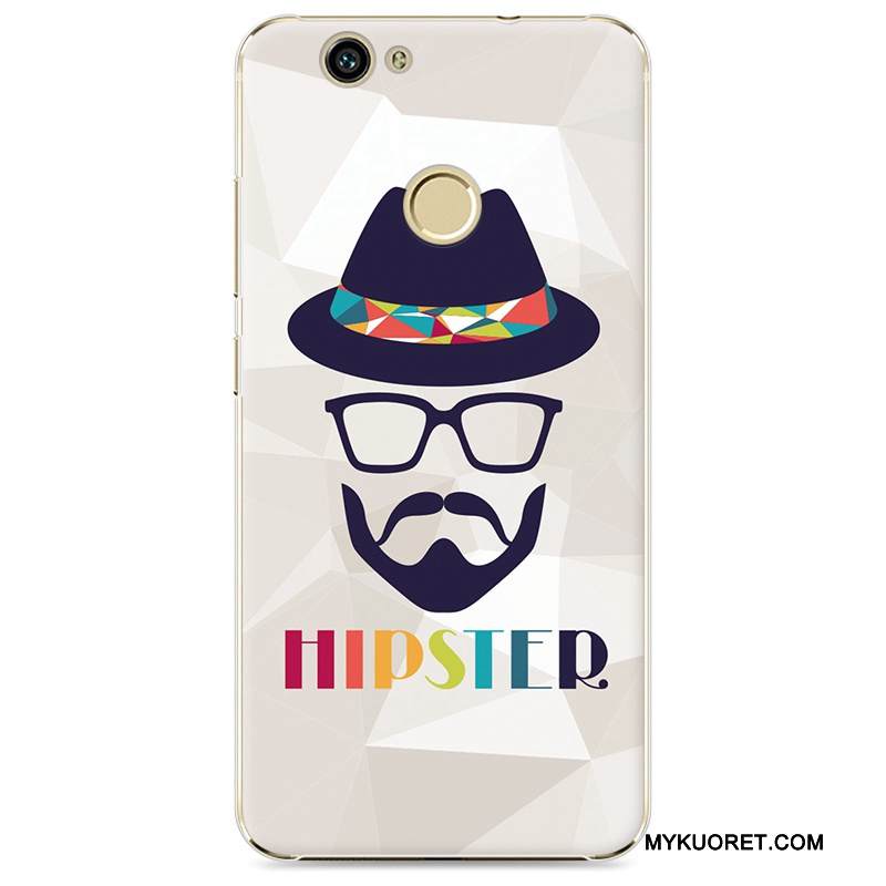 Kuori Huawei Nova Sarjakuva Puhelimen Kuoret Kova, Kotelo Huawei Nova Maalaus Sininen Läpinäkyvä