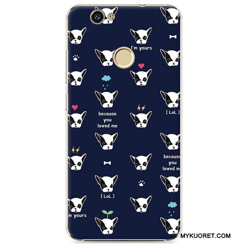 Kuori Huawei Nova Sarjakuva Puhelimen Kuoret Kova, Kotelo Huawei Nova Maalaus Sininen Läpinäkyvä