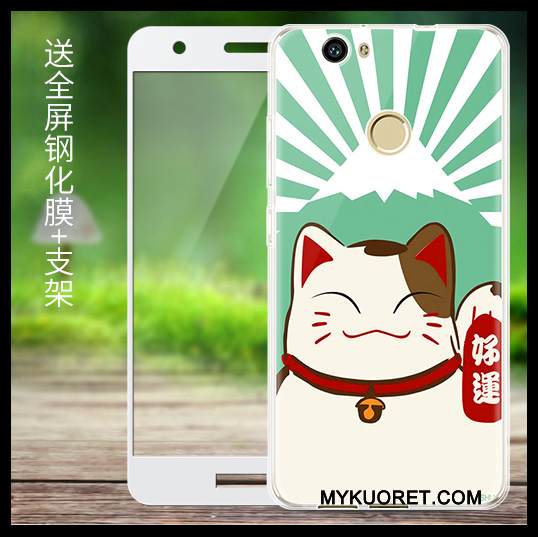 Kuori Huawei Nova Silikoni Keltainen Läpinäkyvä, Kotelo Huawei Nova Pehmeä Neste Murtumaton Puhelimen Kuoret