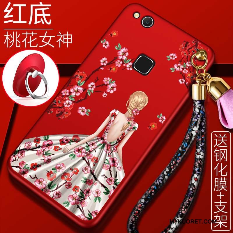 Kuori Huawei Nova Silikoni Murtumaton Pesty Suede, Kotelo Huawei Nova Suojaus Nuoret Puhelimen Kuoret