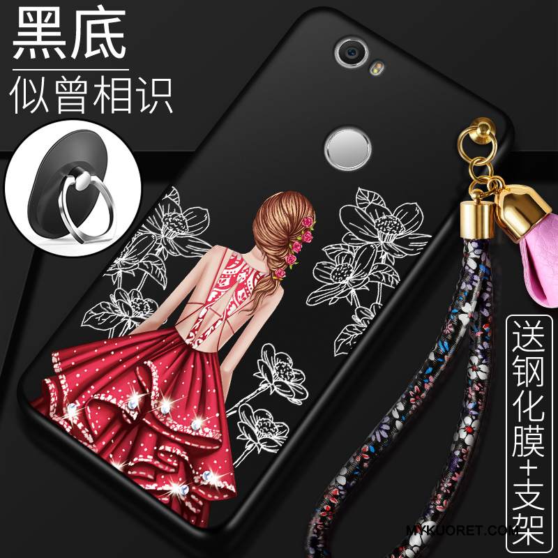 Kuori Huawei Nova Silikoni Murtumaton Pesty Suede, Kotelo Huawei Nova Suojaus Nuoret Puhelimen Kuoret